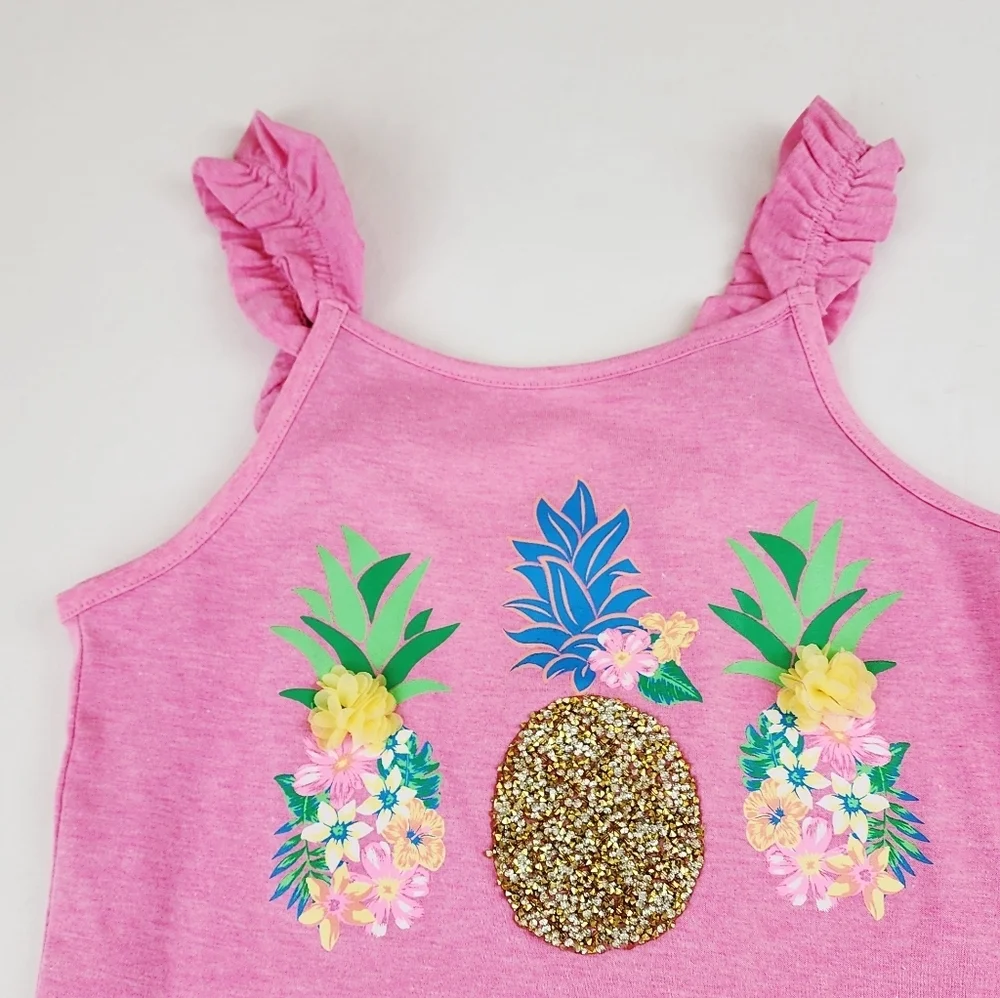 Tommy Bahamas Girls Pineapple Tanks Top